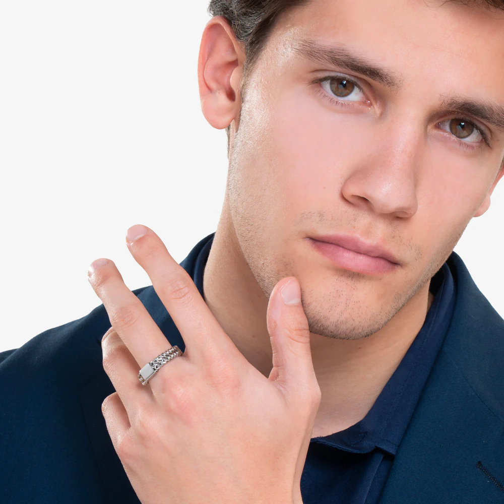 ANELLO UOMO IN ACCIAIO - Image 3
