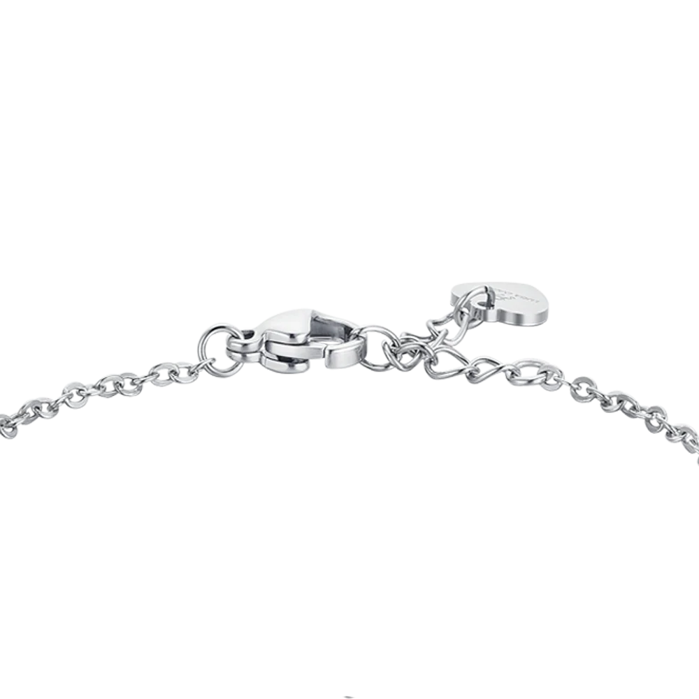 BRACCIALE BAMBINA IN ACCIAIO CON CUORE - Image 4