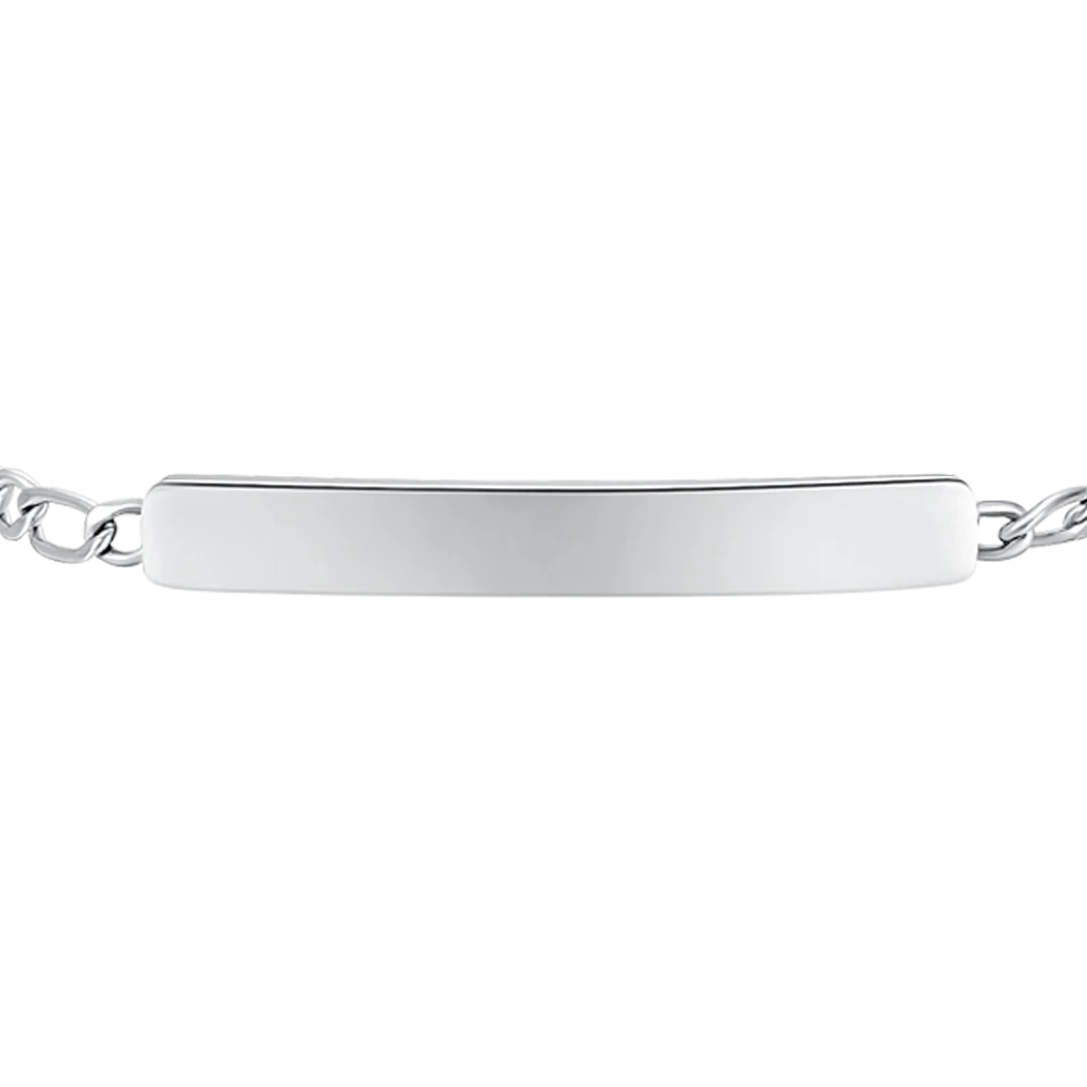 BRACCIALE BAMBINO IN ACCIAIO CON PIASTRA - Image 2