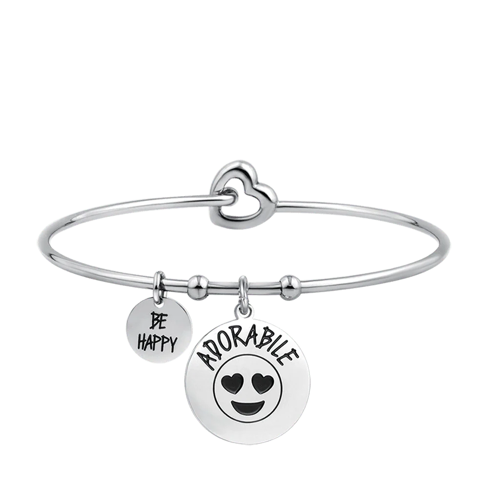 BRACCIALE DONNA IN ACCIAIO ADORABILE