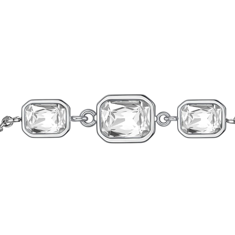 BRACCIALE DONNA CON CRISTALLI BIANCHI - Image 4
