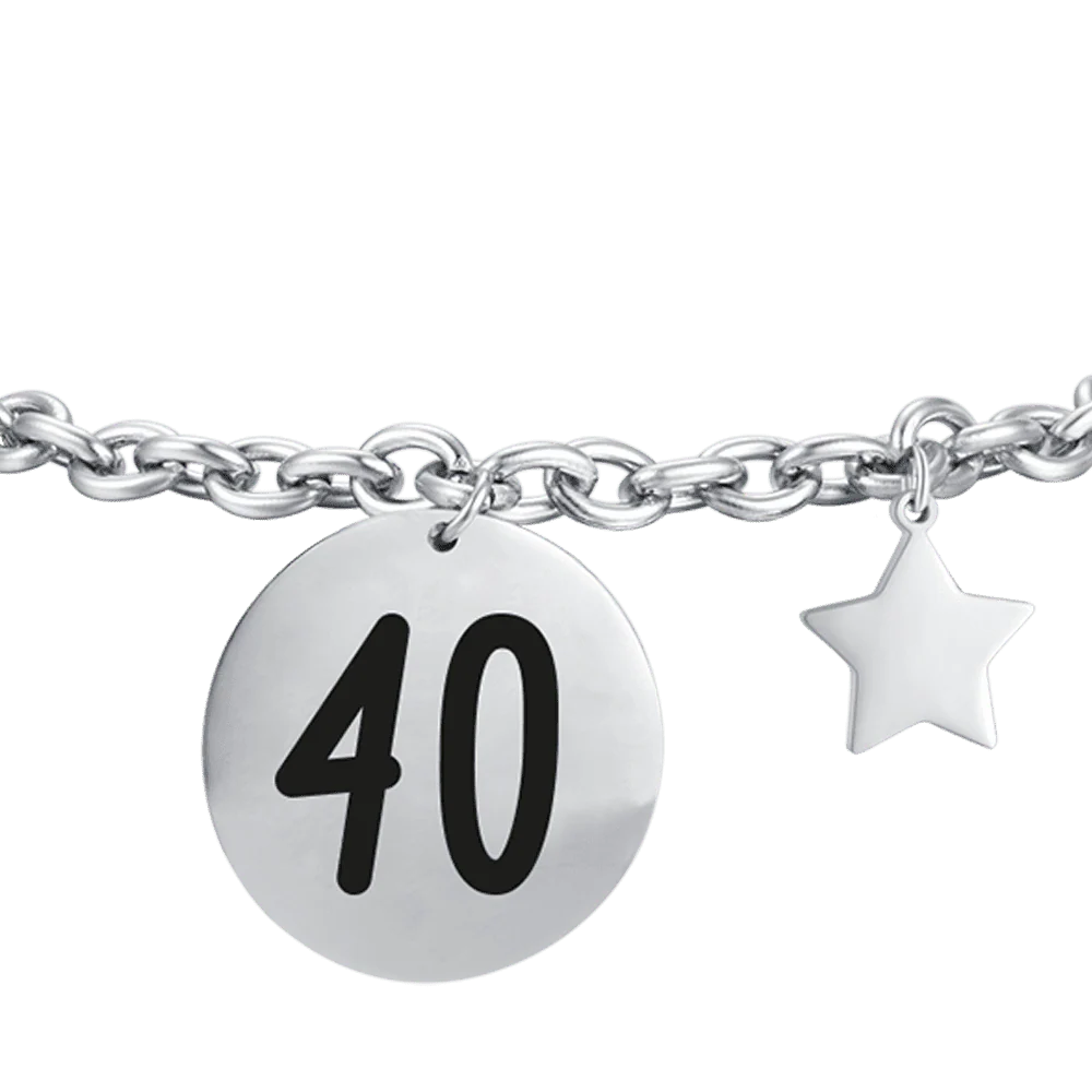 BRACCIALE DONNA IN ACCIAIO 40 IL MEGLIO DEVE ANCORA VENIRE - Image 5