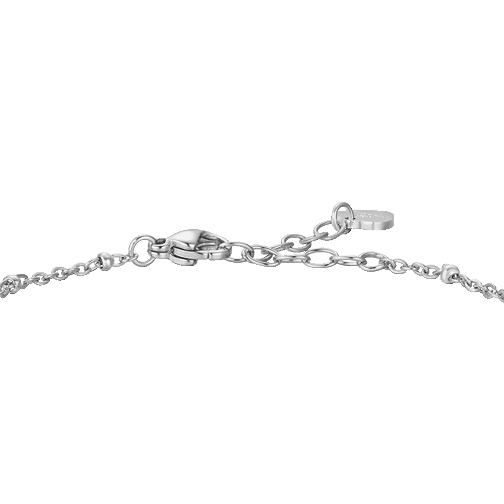 BRACCIALE DONNA IN ACCIAIO CON ALBERO DELLA VITA E ZIRCONI BIANCHI - Image 5
