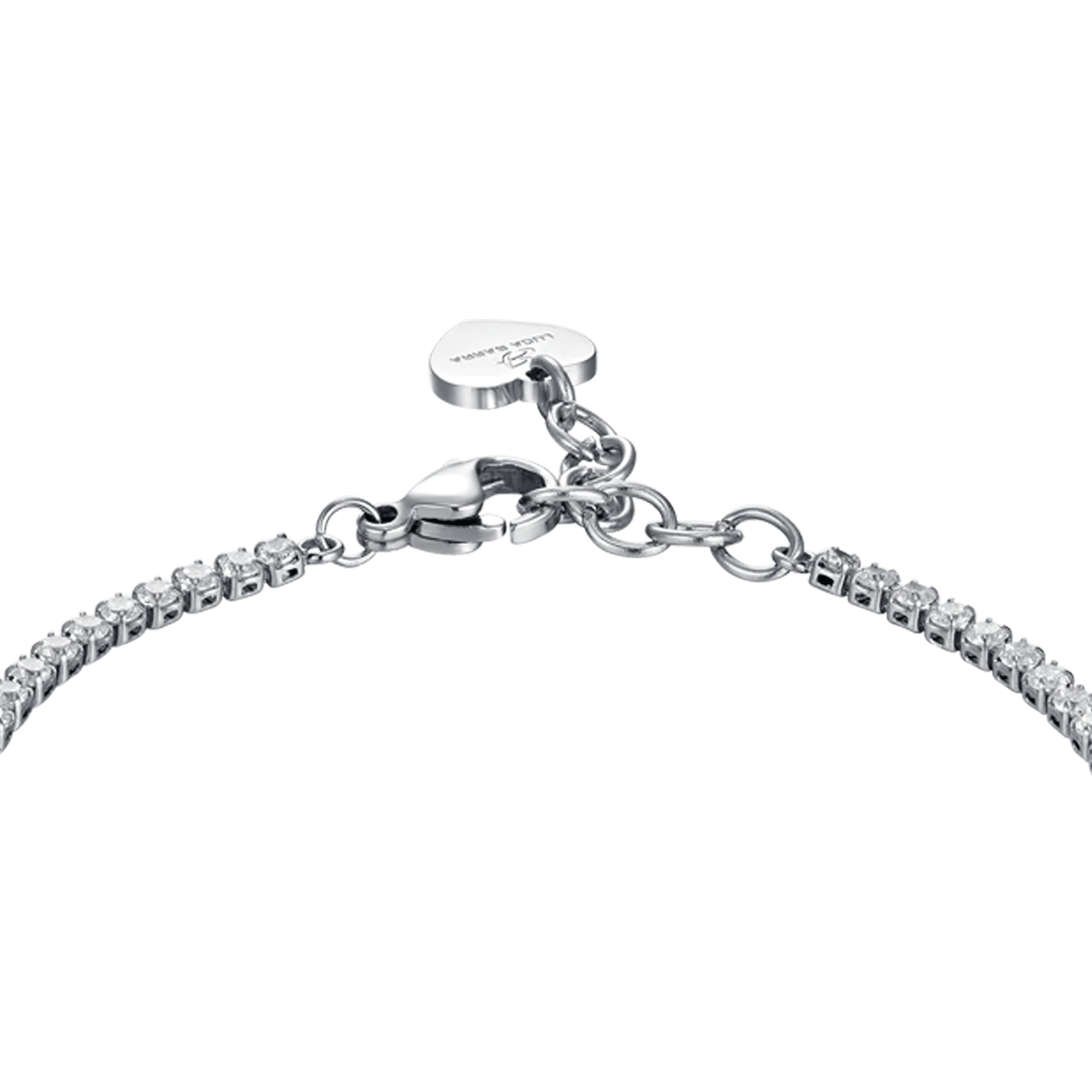 BRACCIALE DONNA IN ACCIAIO CON CRISTALLI MULTICOLOR - Image 4