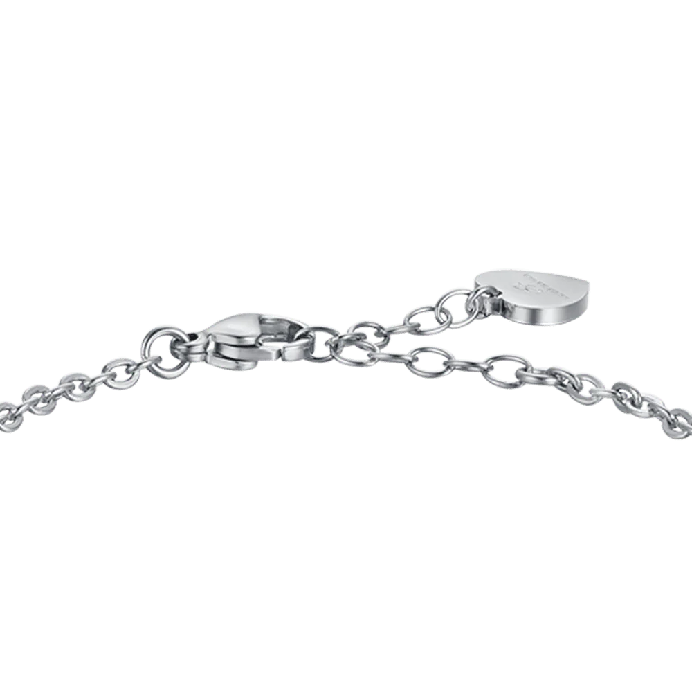 BRACCIALE DONNA IN ACCIAIO CON CRISTALLI MULTICOLOR - Image 5