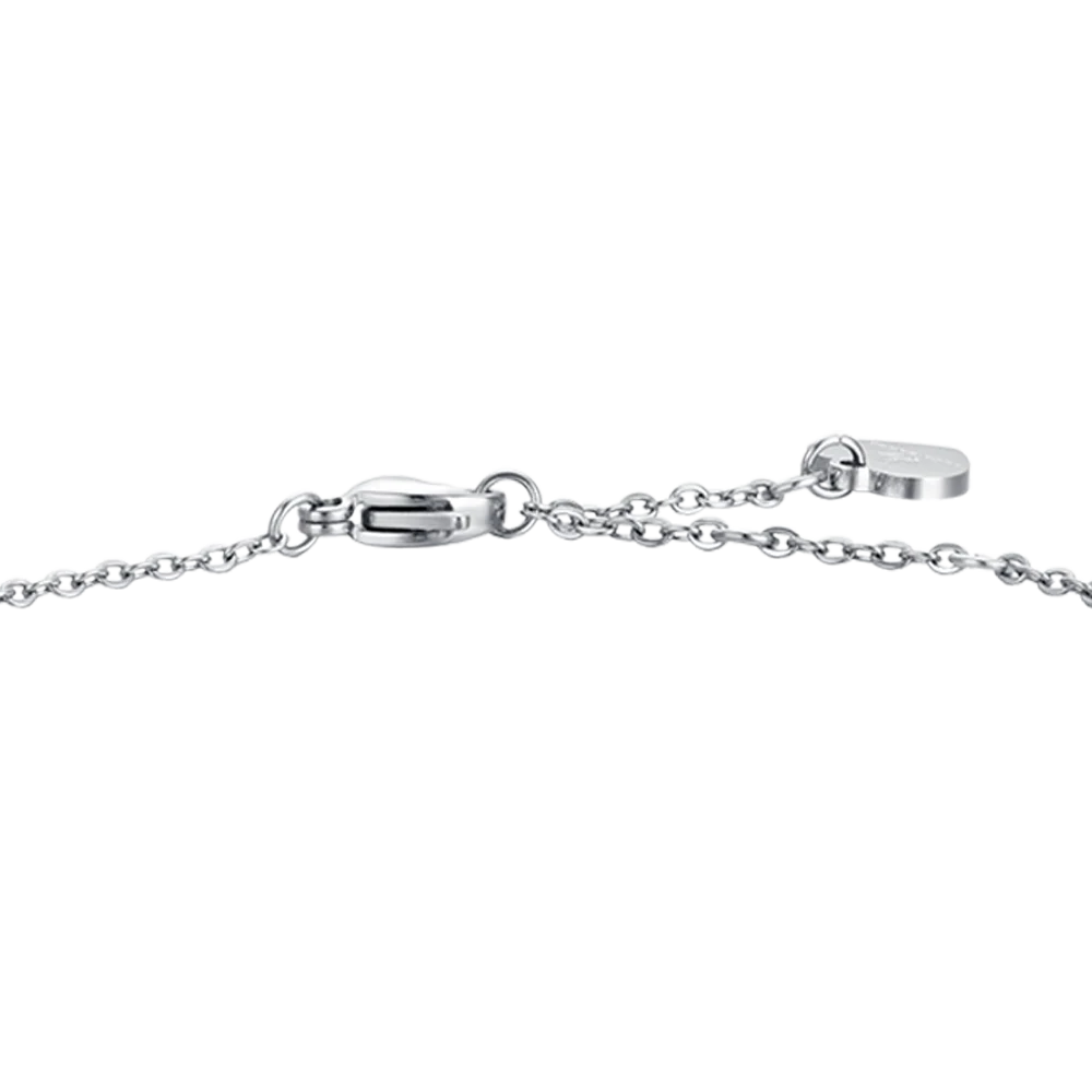BRACCIALE DONNA IN ACCIAIO CON STELLA CON CRISTALLI BIANCHI - Image 5