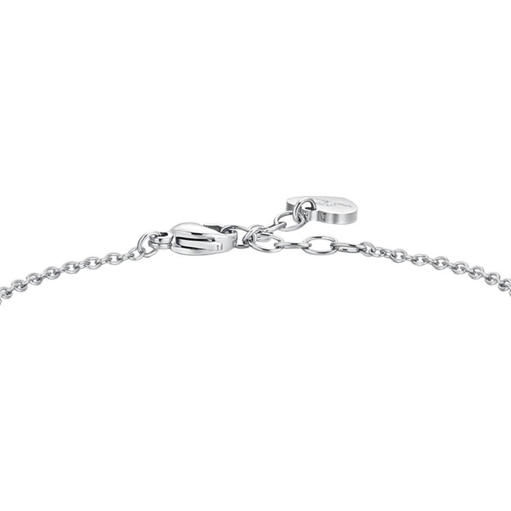 BRACCIALE DONNA IN ACCIAIO CRISTALLI VERDE - Image 5