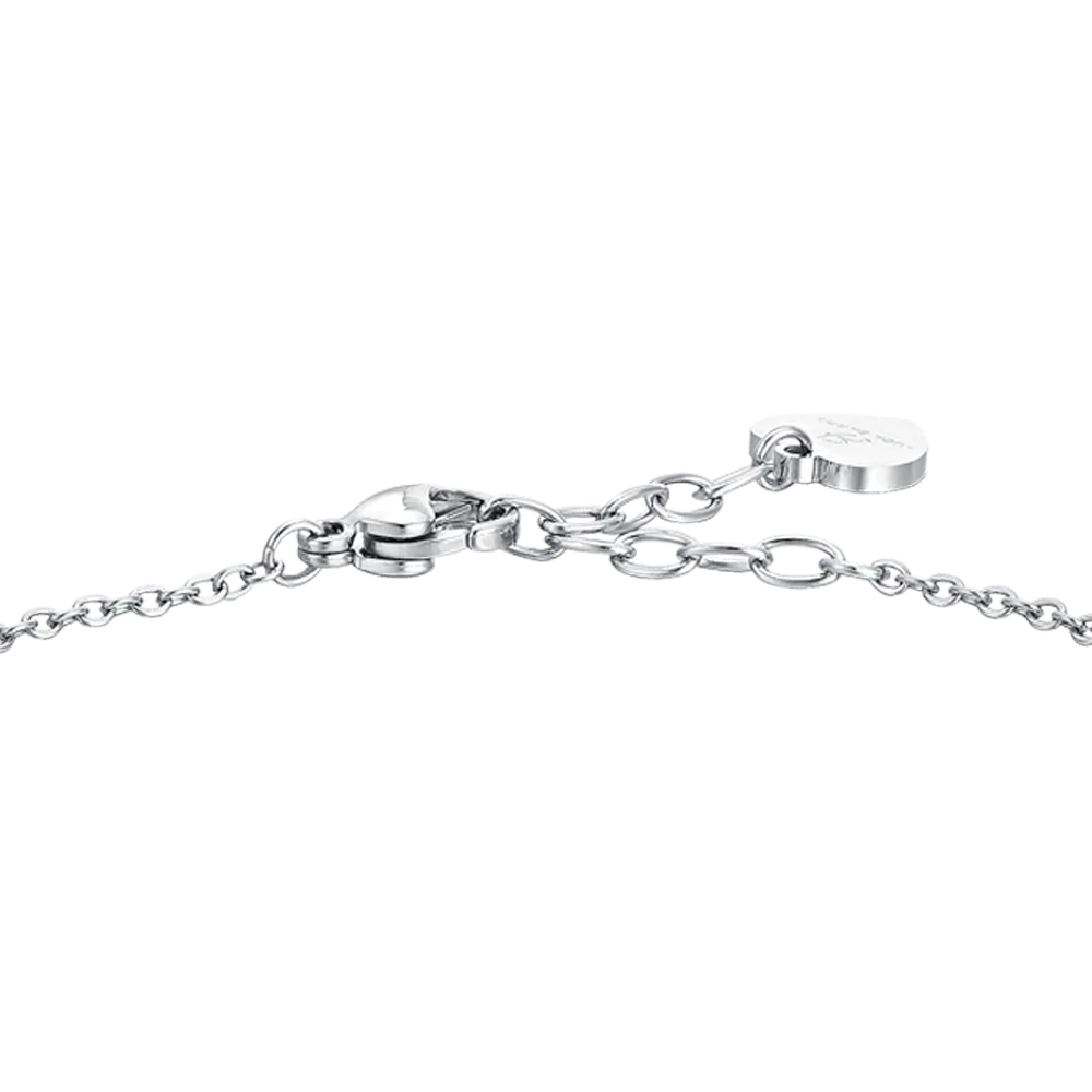 BRACCIALE DONNA IN ACCIAIO CUORI E ZIRCONI - Image 5