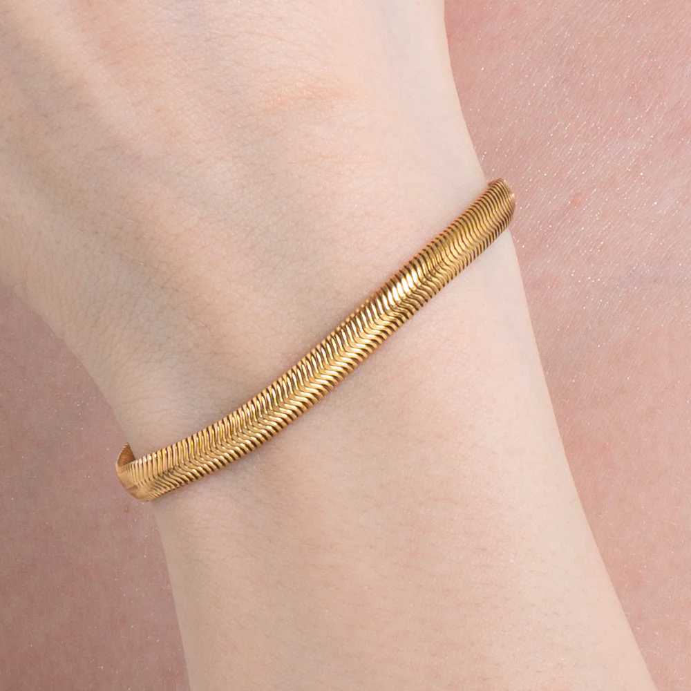 BRACCIALE DONNA  IN ACCIAIO IP GOLD - Image 2