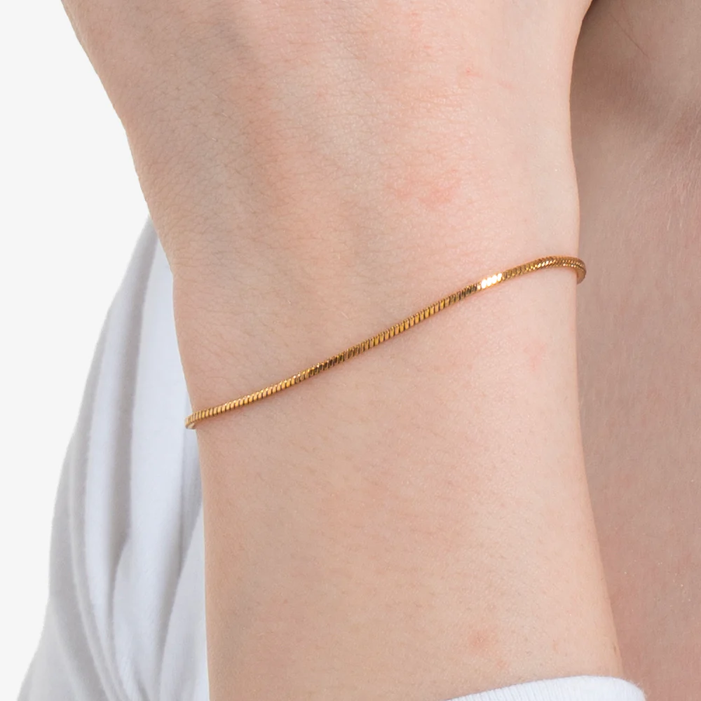 BRACCIALE DONNA IN ACCIAIO IP GOLD - Image 2