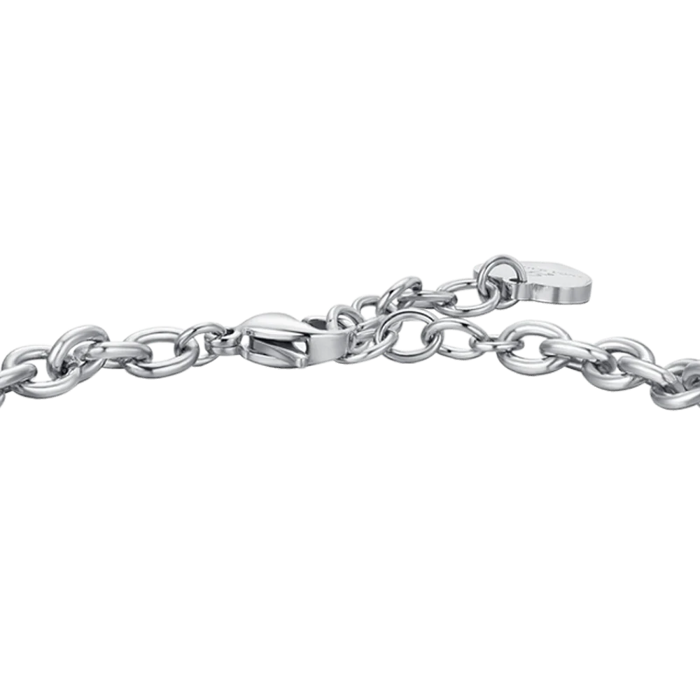 BRACCIALE DONNA IN ACCIAIO UN BIMBO IMPARA QUANDO L'AMORE INSEGNA - Image 7