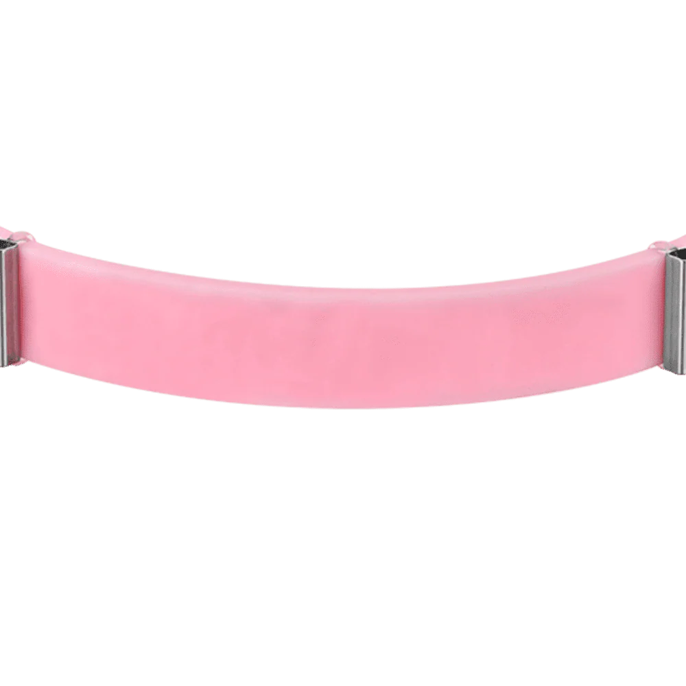 BRACCIALE DONNA IN SILICONE ROSA - Image 4