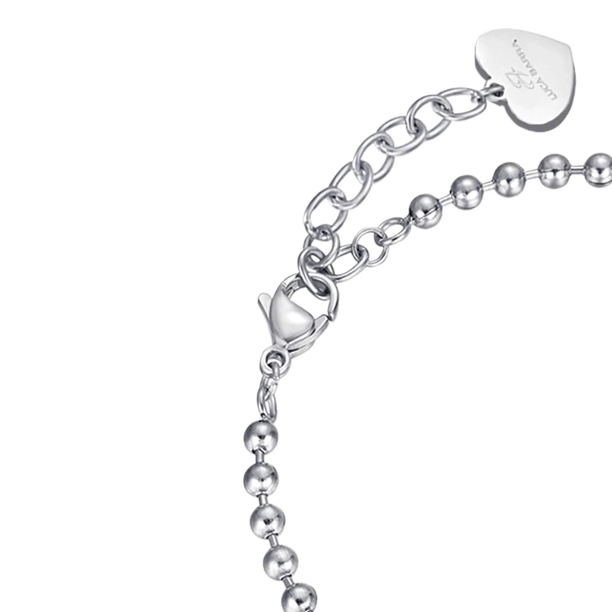 BRACCIALE DONNA PERSONALIZZATO IN ACCIAIO CON CUORI - Image 5