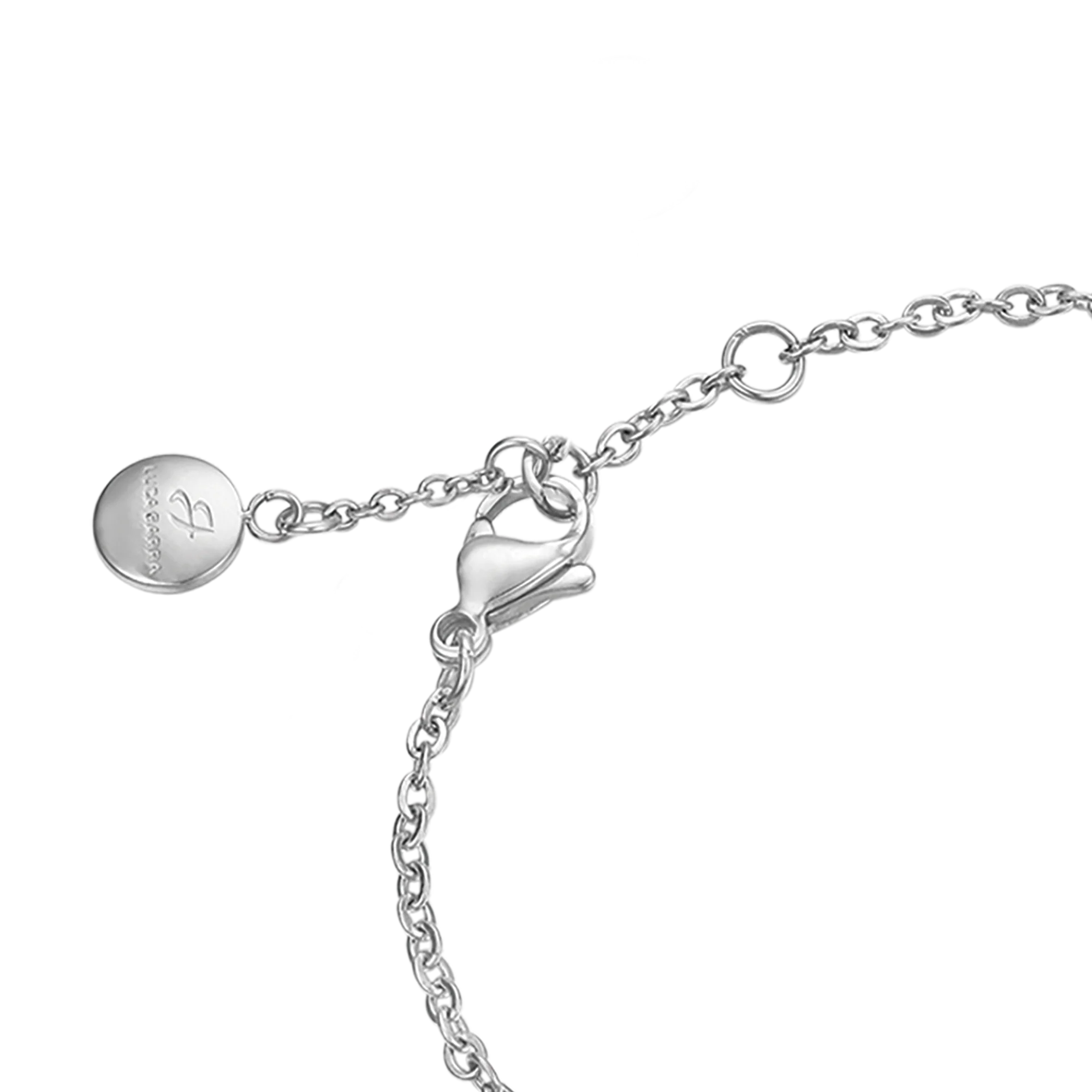 BRACCIALE DONNA IN ACCIAIO CON COCCINELLA E CRISTALLI BIANCHI - Image 5