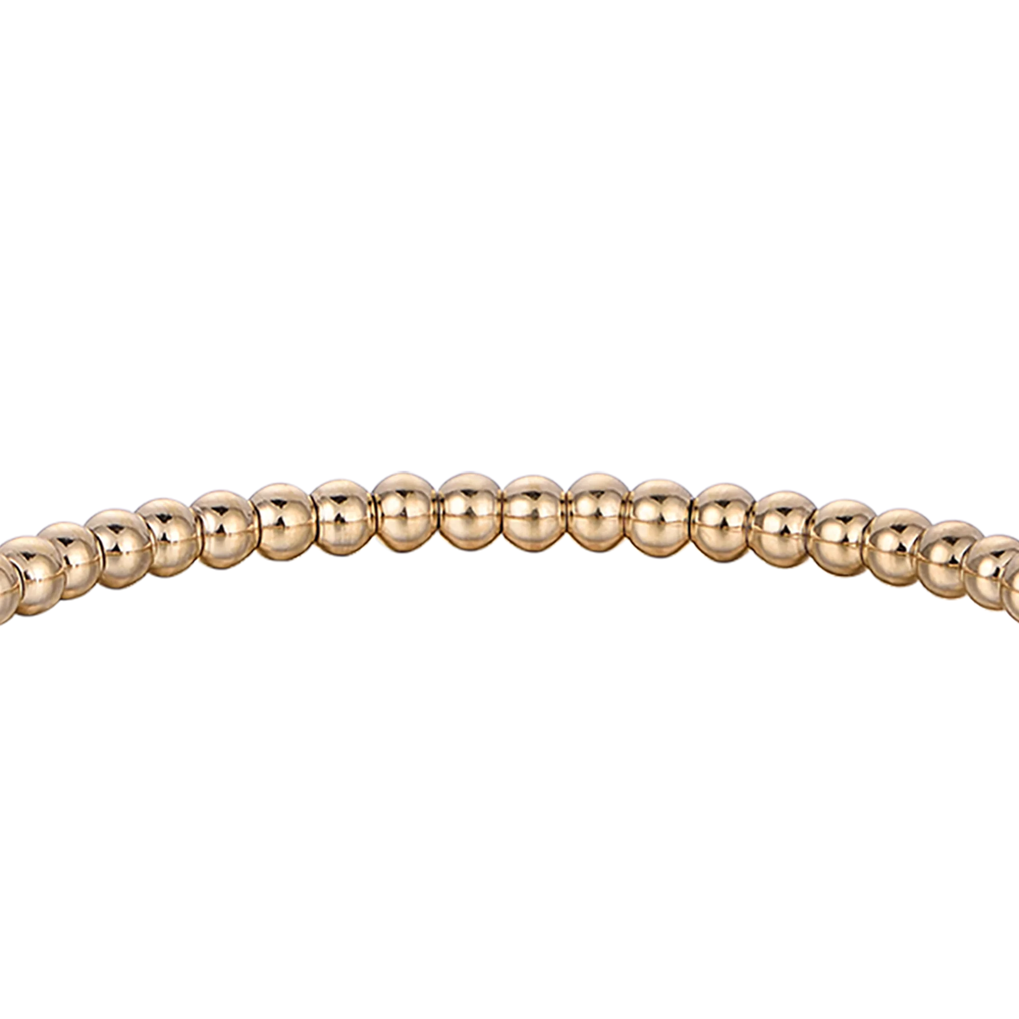 BRACCIALE IN ACCIAIO IP GOLD CON CRISTALLI BIANCHI - Image 3