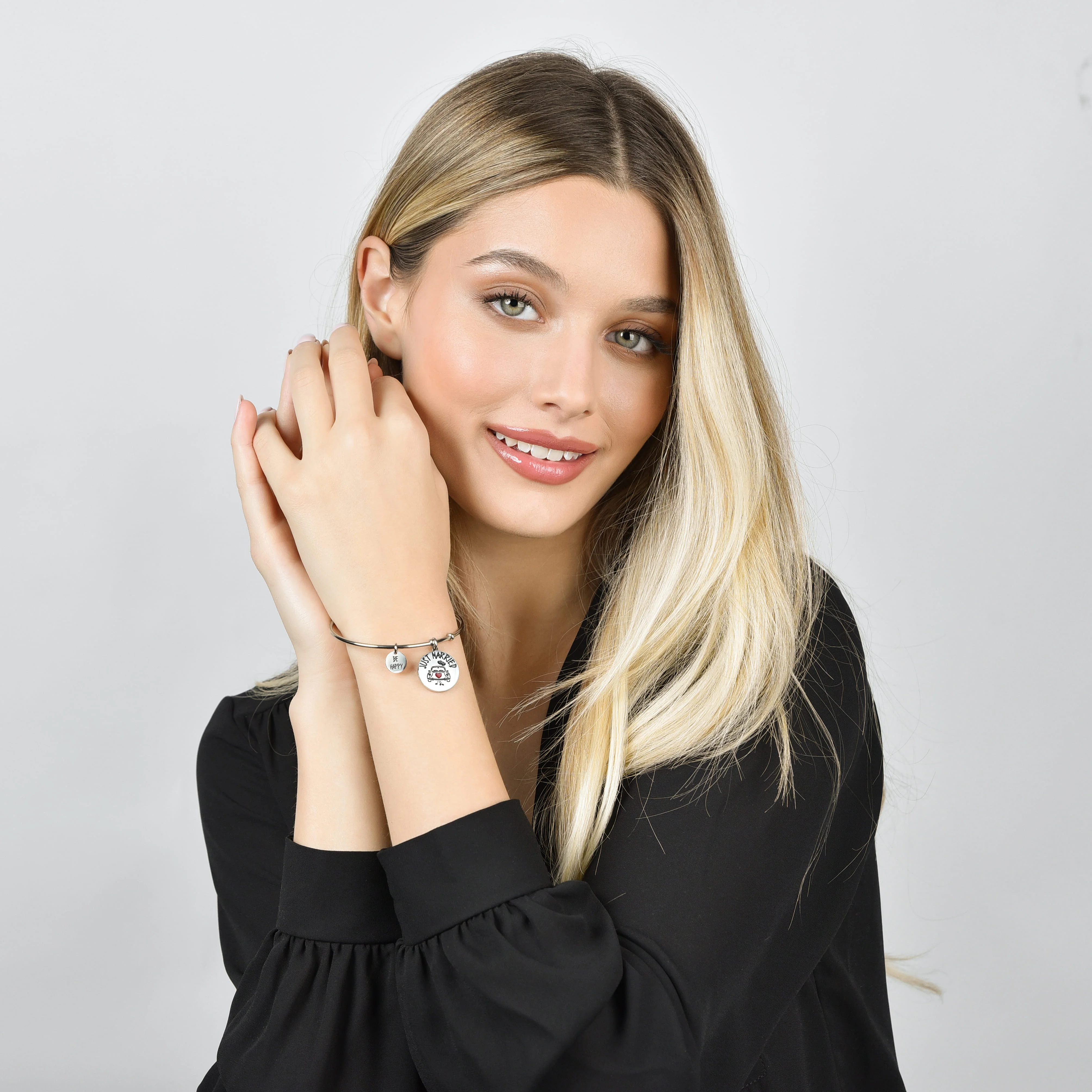 BRACCIALE DONNA IN ACCIAIO JUST MARRIED - Image 2