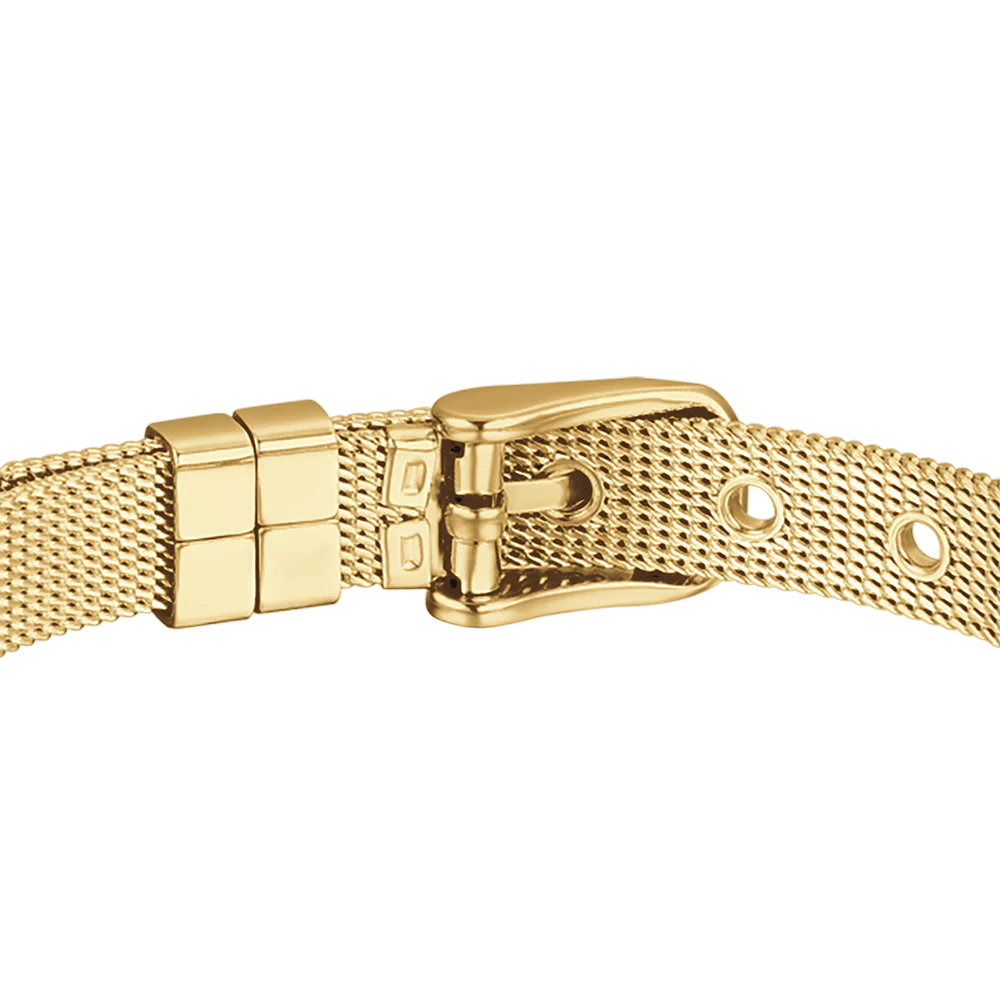 BRACCIALE DONNA PERSONALIZZATO IN ACCIAIO MAGLIA MILANO - Image 9