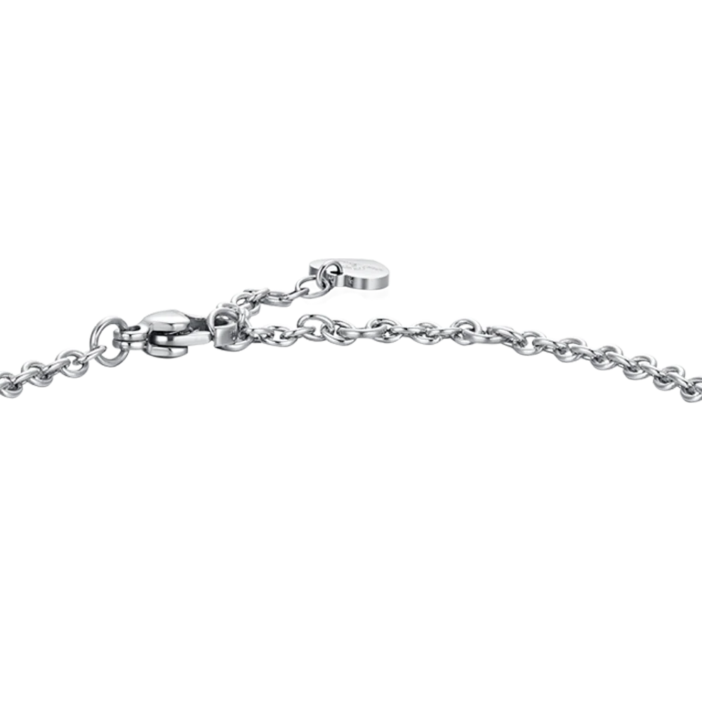 BRACCIALE TENNIS DONNA IN ACCIAIO STELLA E ZIRCONI - Image 5