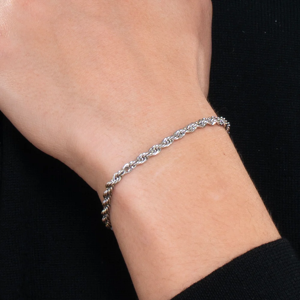 BRACCIALE UOMO IN ACCIAIO - Image 2
