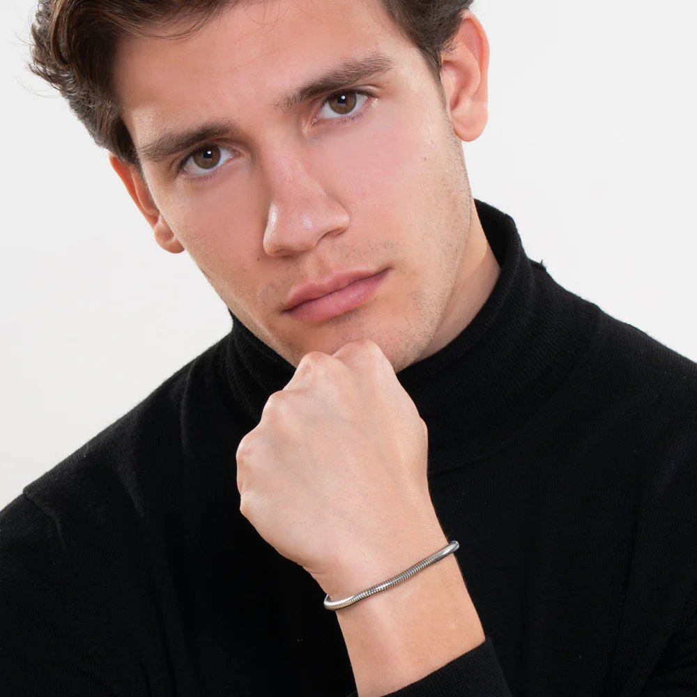 BRACCIALE UOMO IN ACCIAIO - Image 3