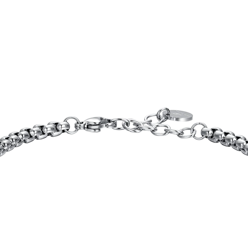 BRACCIALE UOMO  IN ACCIAIO ANCORA E ROSA DEI VENTI - Image 5