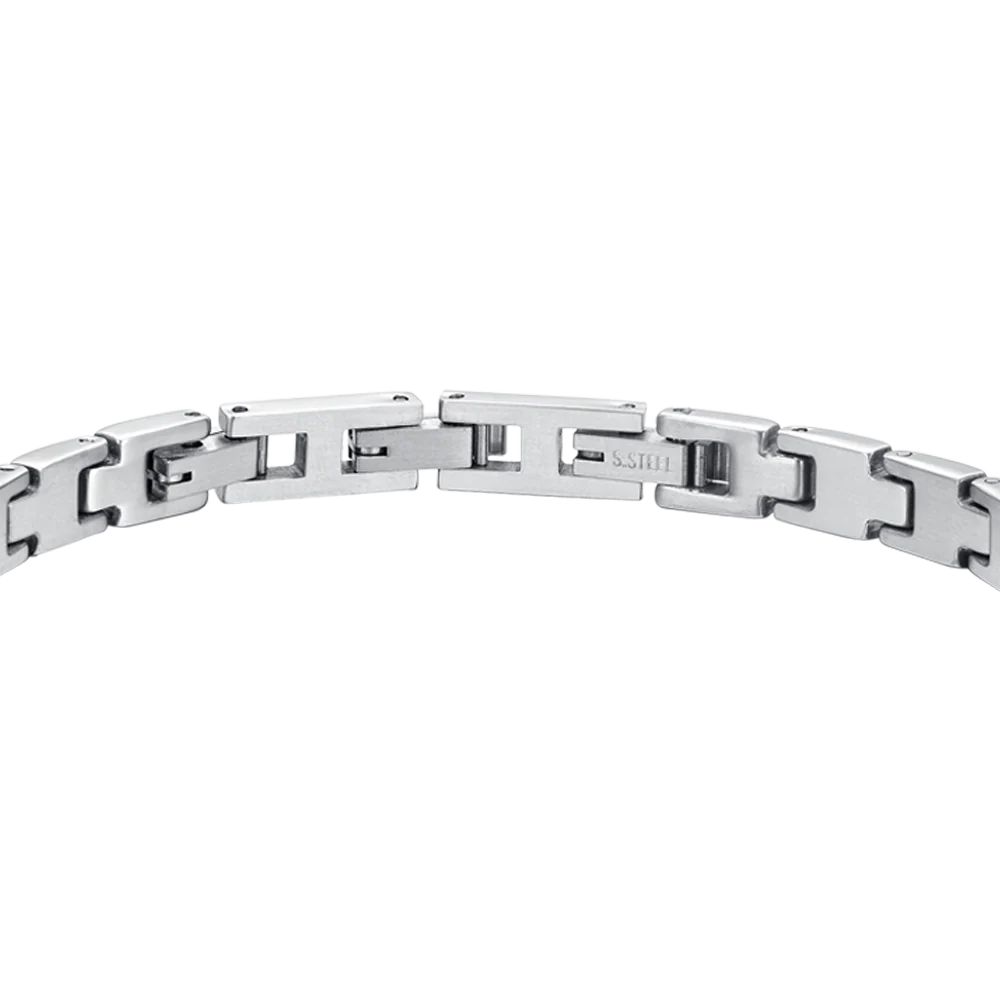 BRACCIALE UOMO IN ACCIAIO ANCORA IP NERO - Image 5