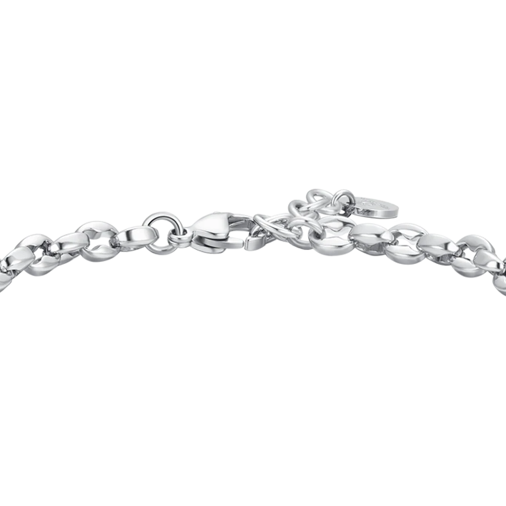 BRACCIALE UOMO IN ACCIAIO CON CROCE - Image 5