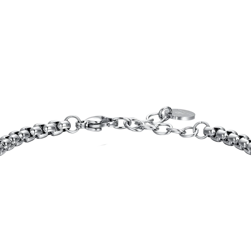 BRACCIALE UOMO IN ACCIAIO CON ROSA DEI VENTI IP ROSE - Image 5