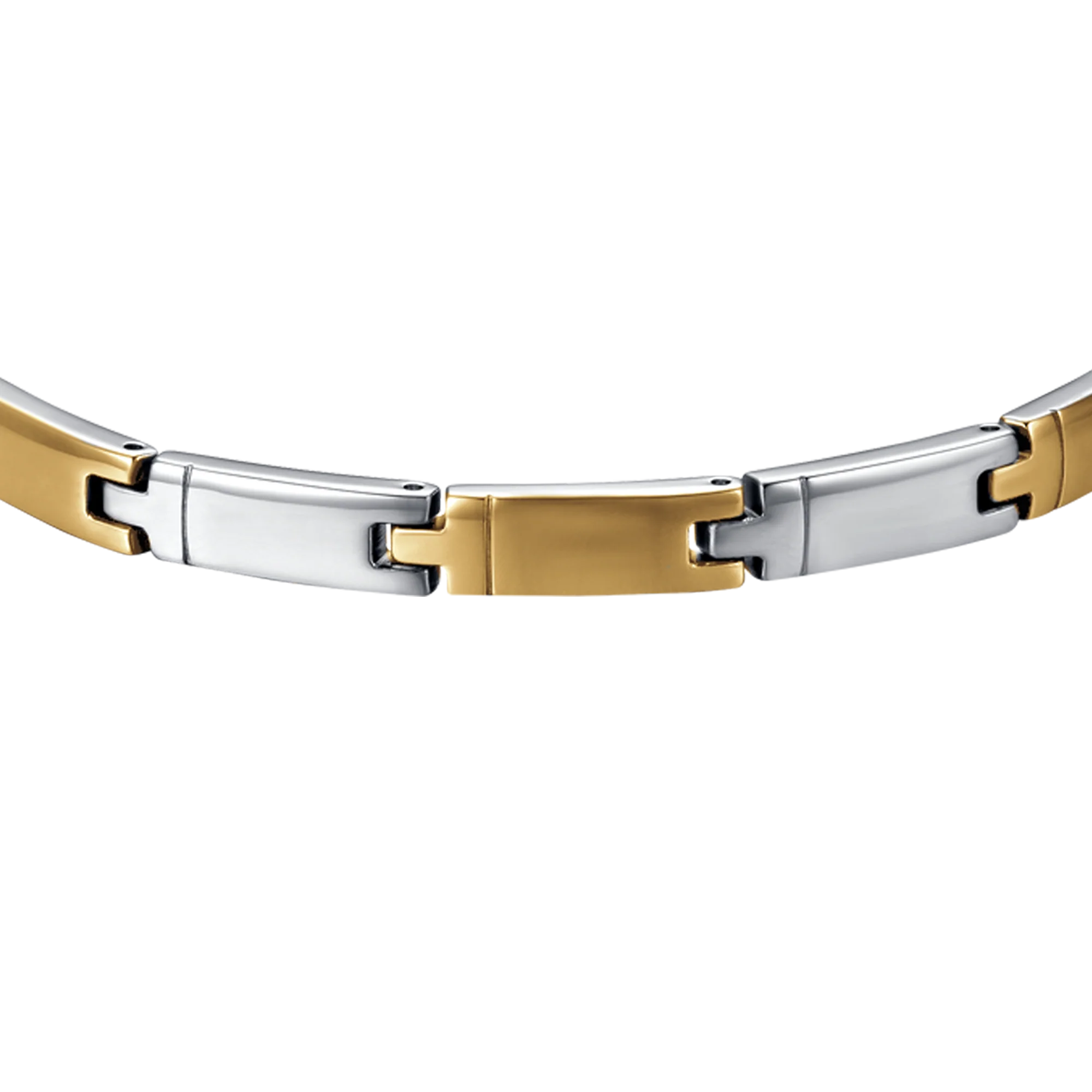 BRACCIALE UOMO IN ACCIAIO E ACCIAIO IP GOLD - Image 4
