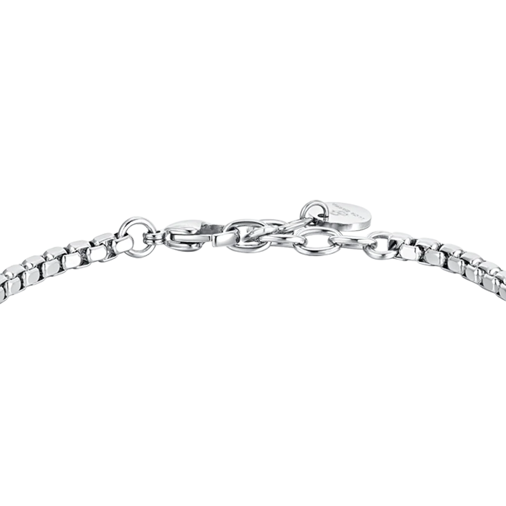 BRACCIALE UOMO IN ACCIAIO ELEMENTI IN ACCIAIO - Image 5