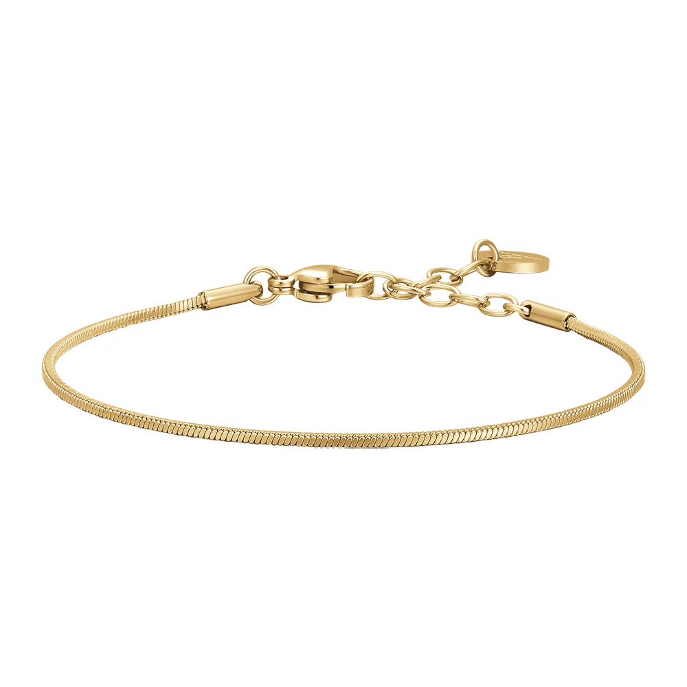 CAVIGLIERA DONNA IN ACCIAIO IP GOLD