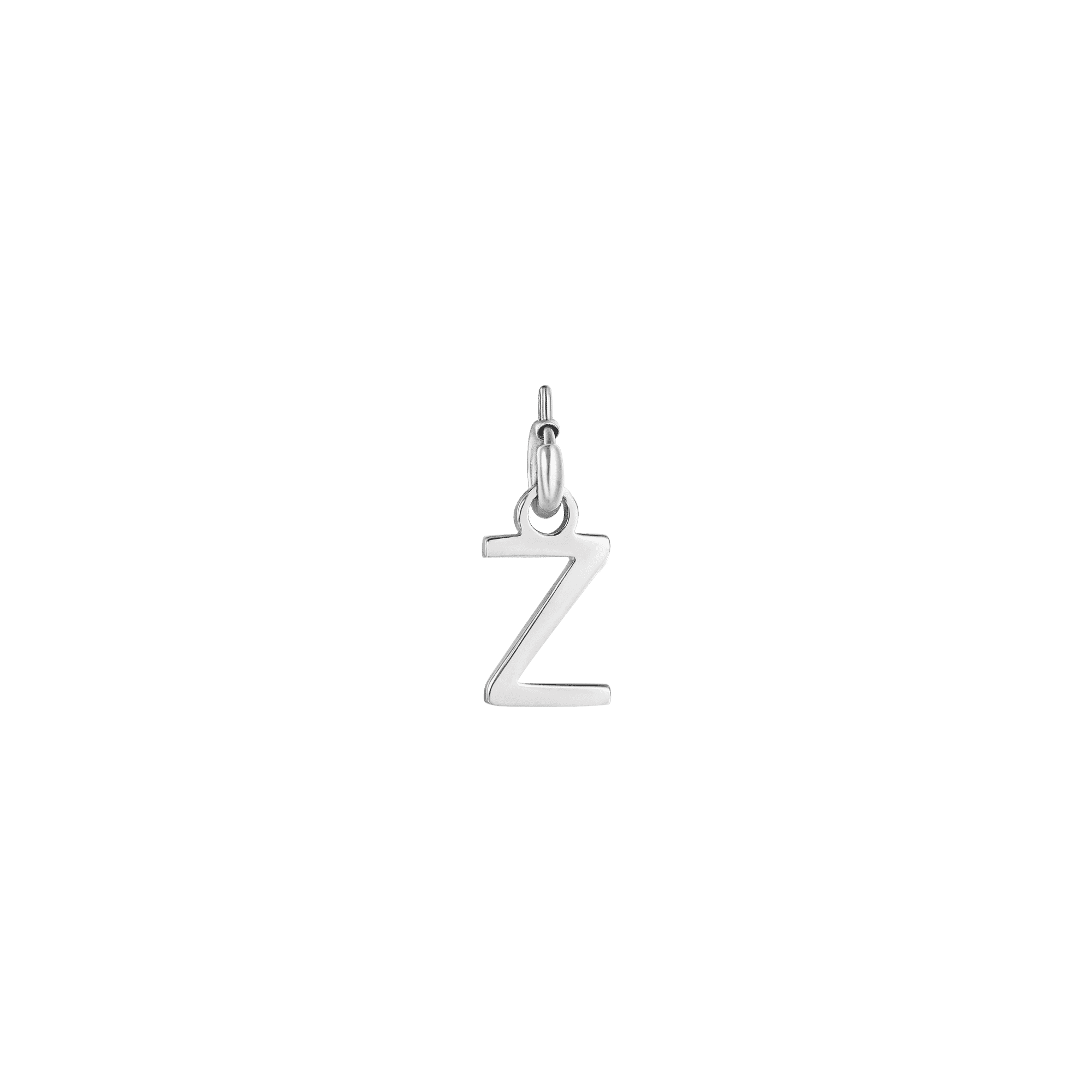 CHARM LETTERA IN ACCIAIO