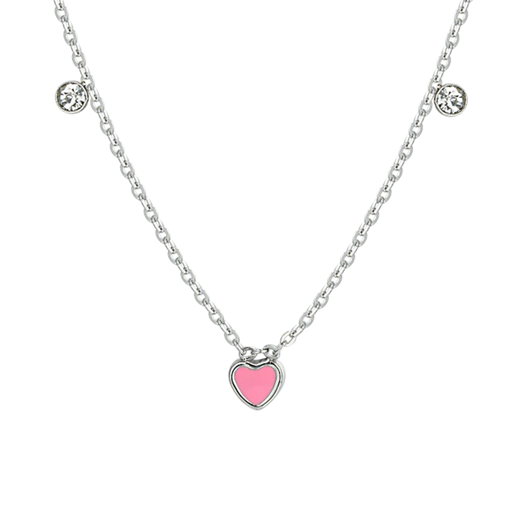 COLLANA BAMBINA IN ACCIAIO CUORE - Image 4