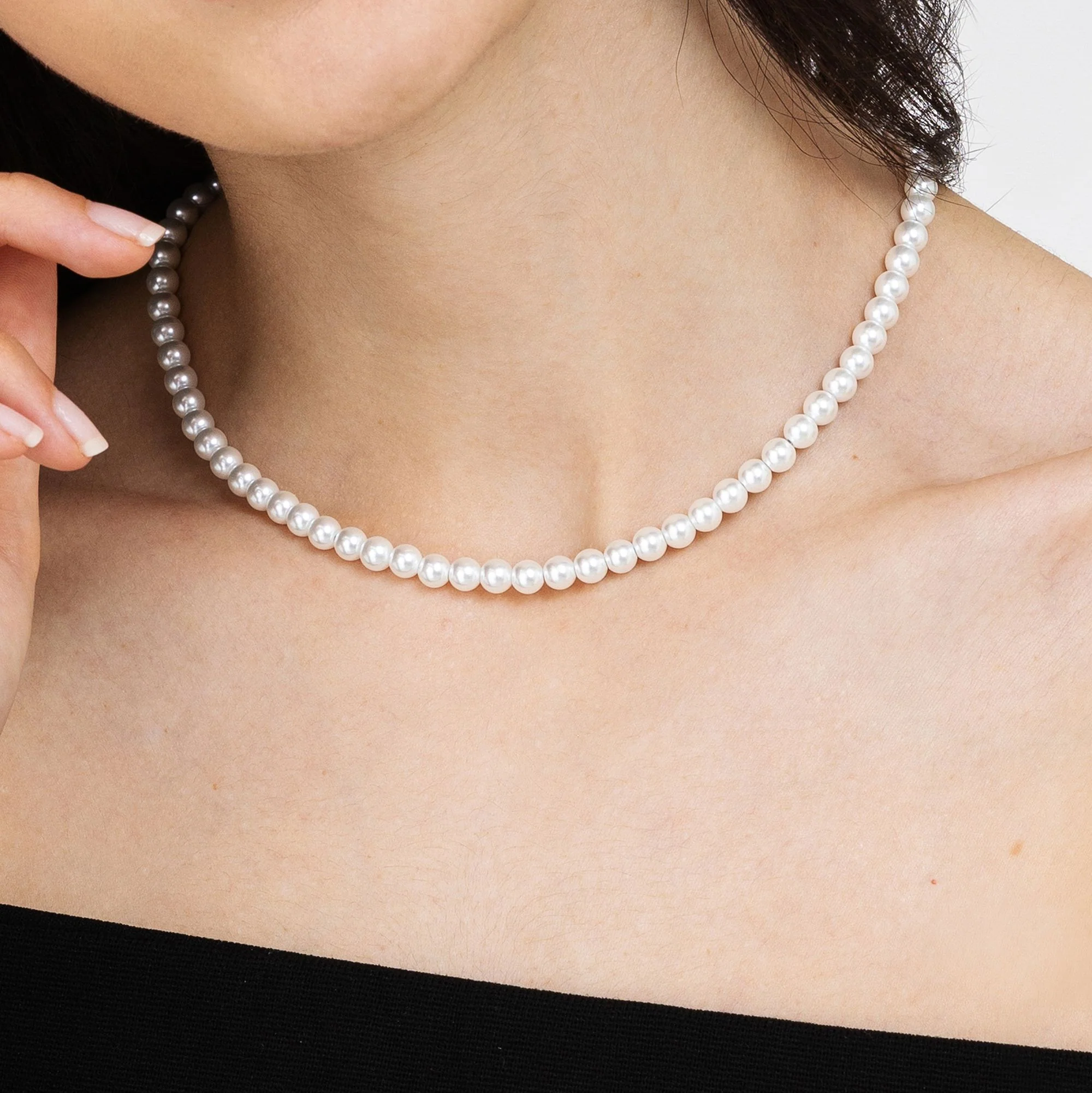 COLLANA DONNA DI PERLE BIANCHE - Image 2