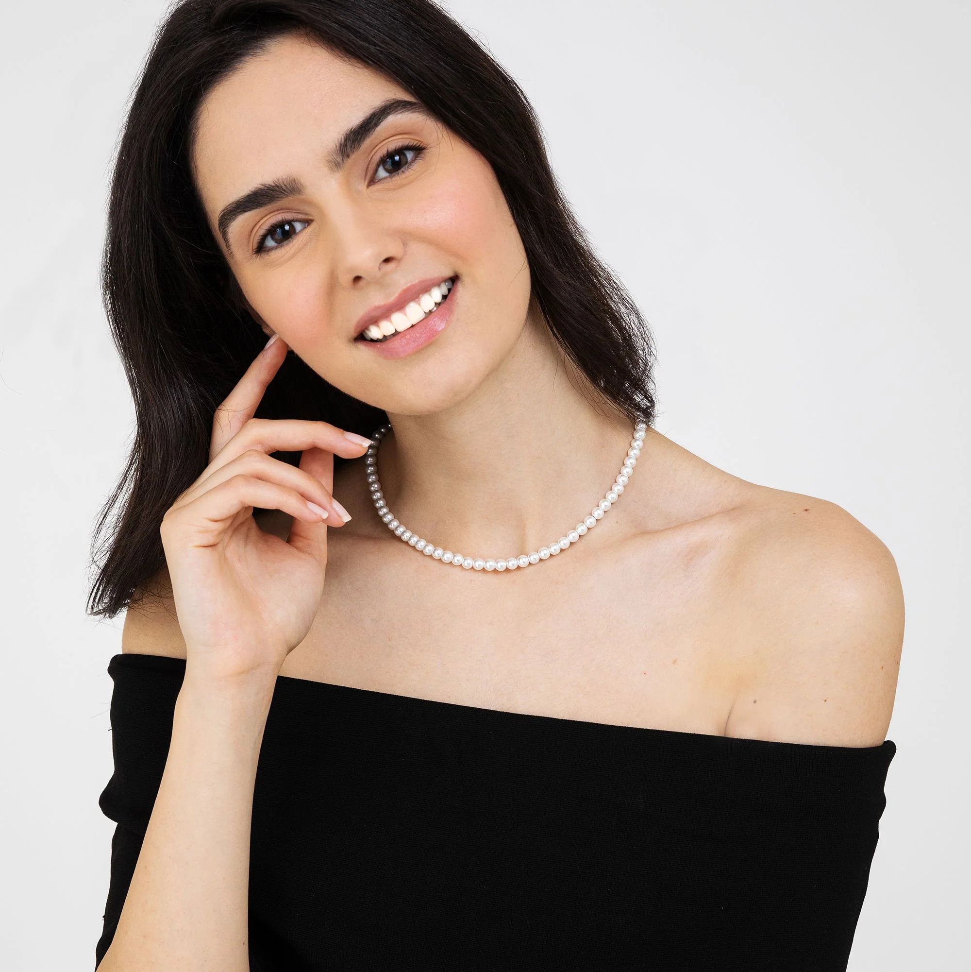 COLLANA DONNA DI PERLE BIANCHE - Image 3