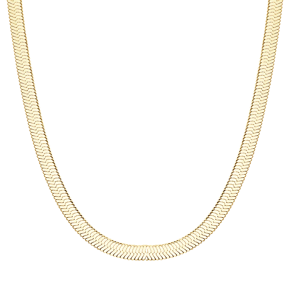COLLANA DONNA SNAKE IN ACCIAIO IP GOLD - Image 4