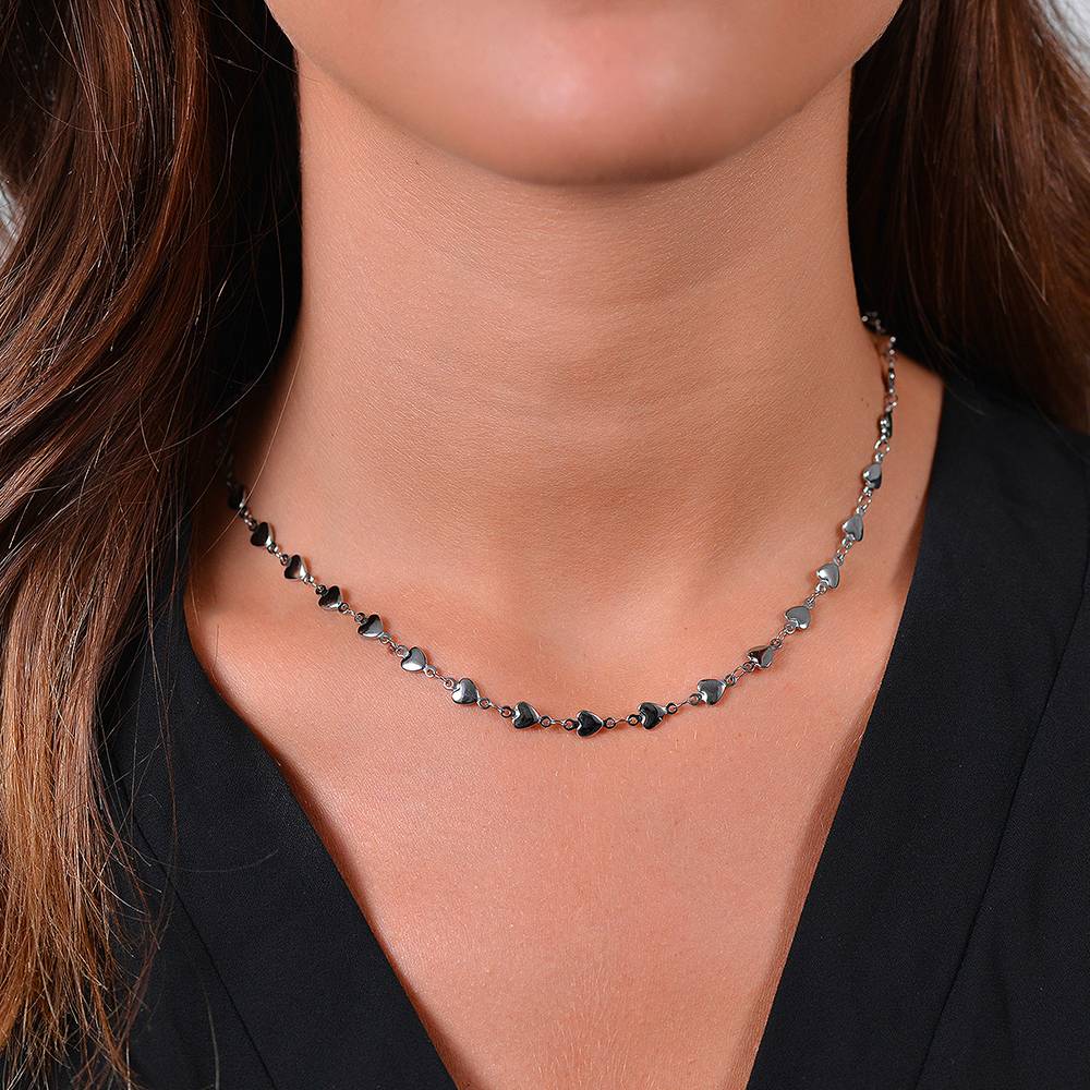 COLLANA DONNA IN ACCIAIO CUORI - Image 2