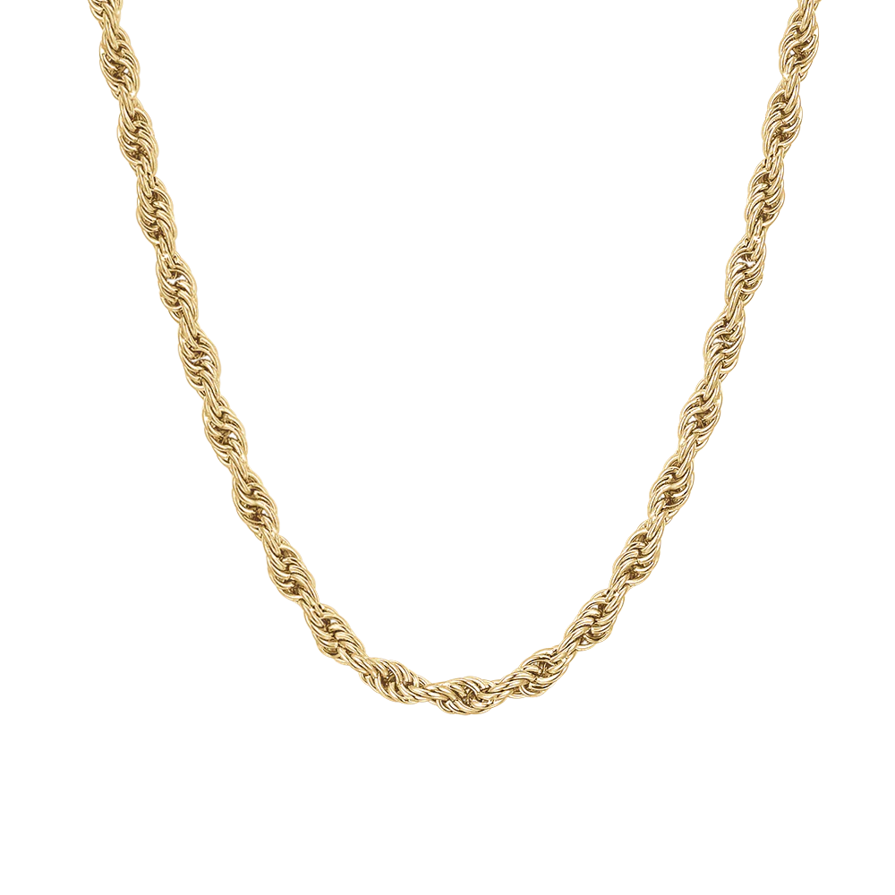 COLLANA DONNA IN ACCIAIO IP GOLD - Image 4
