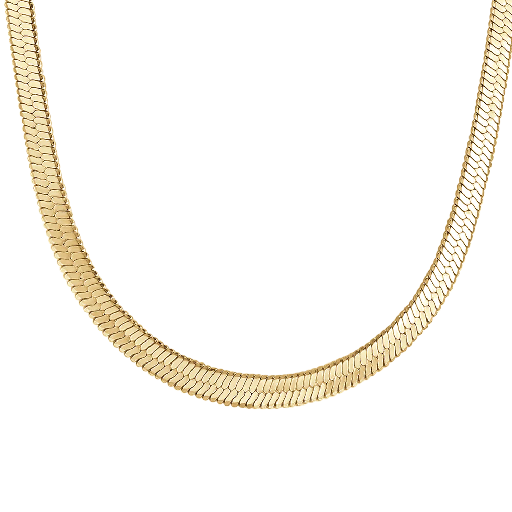 COLLANA DONNA IN ACCIAIO IP GOLD - Image 4
