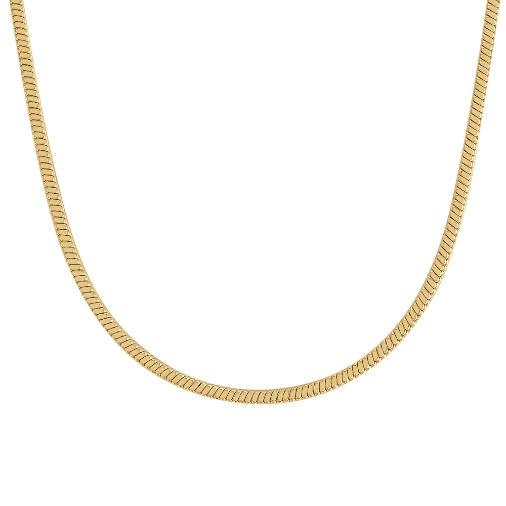 COLLANA DONNA IN ACCIAIO IP GOLD - Image 4