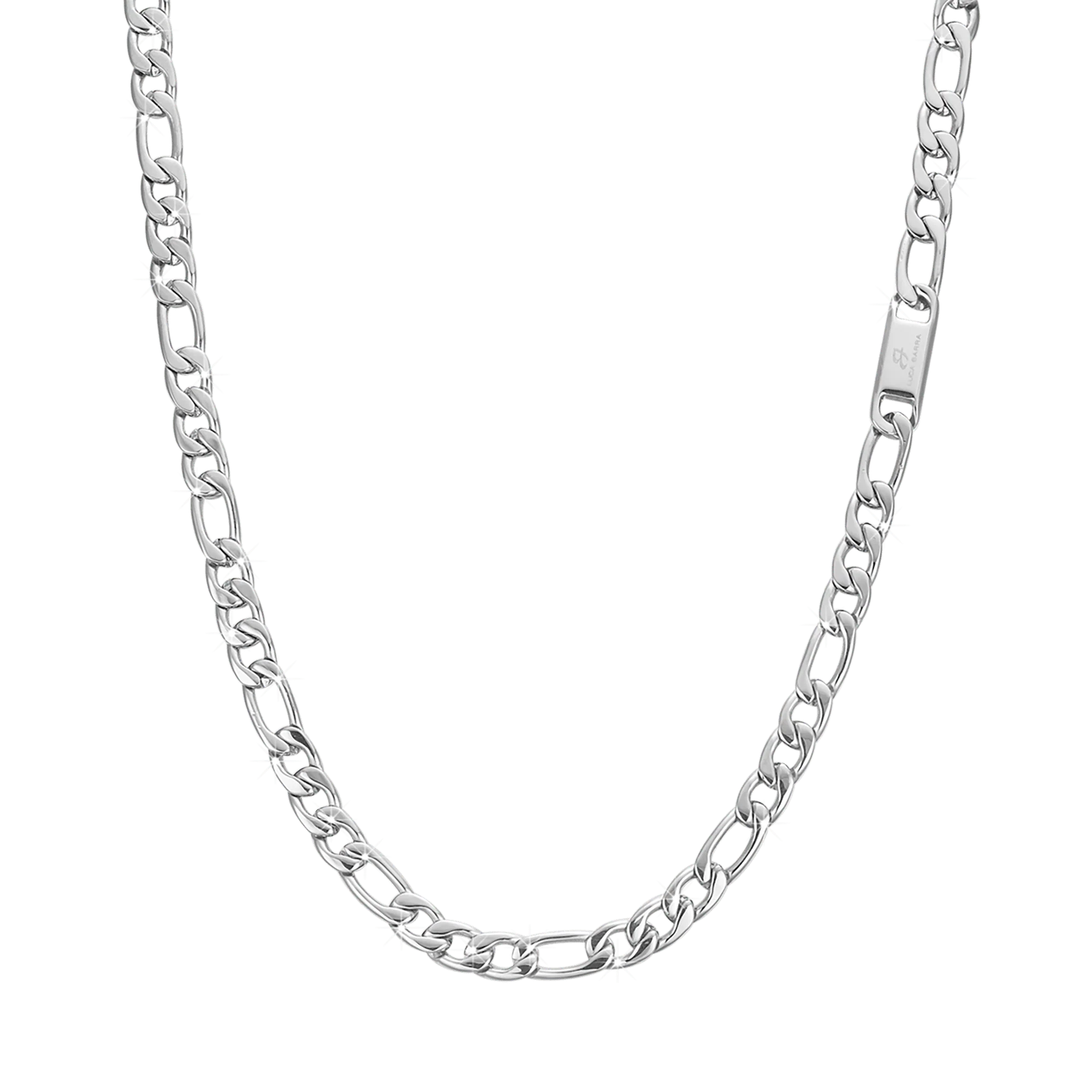 COLLANA UOMO IN ACCIAIO MAGLIA GROUMETTE