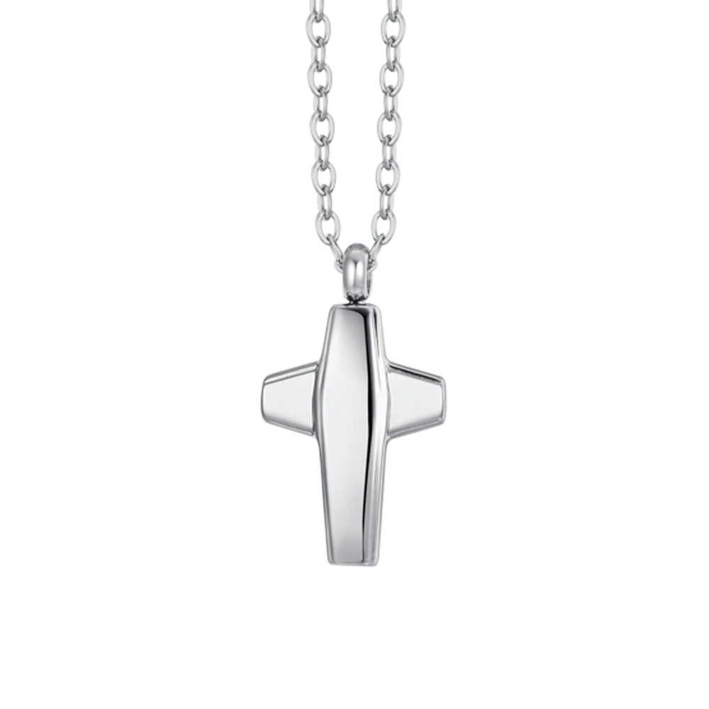 COLLANA UOMO IN ACCIAIO CON CROCE - Image 4