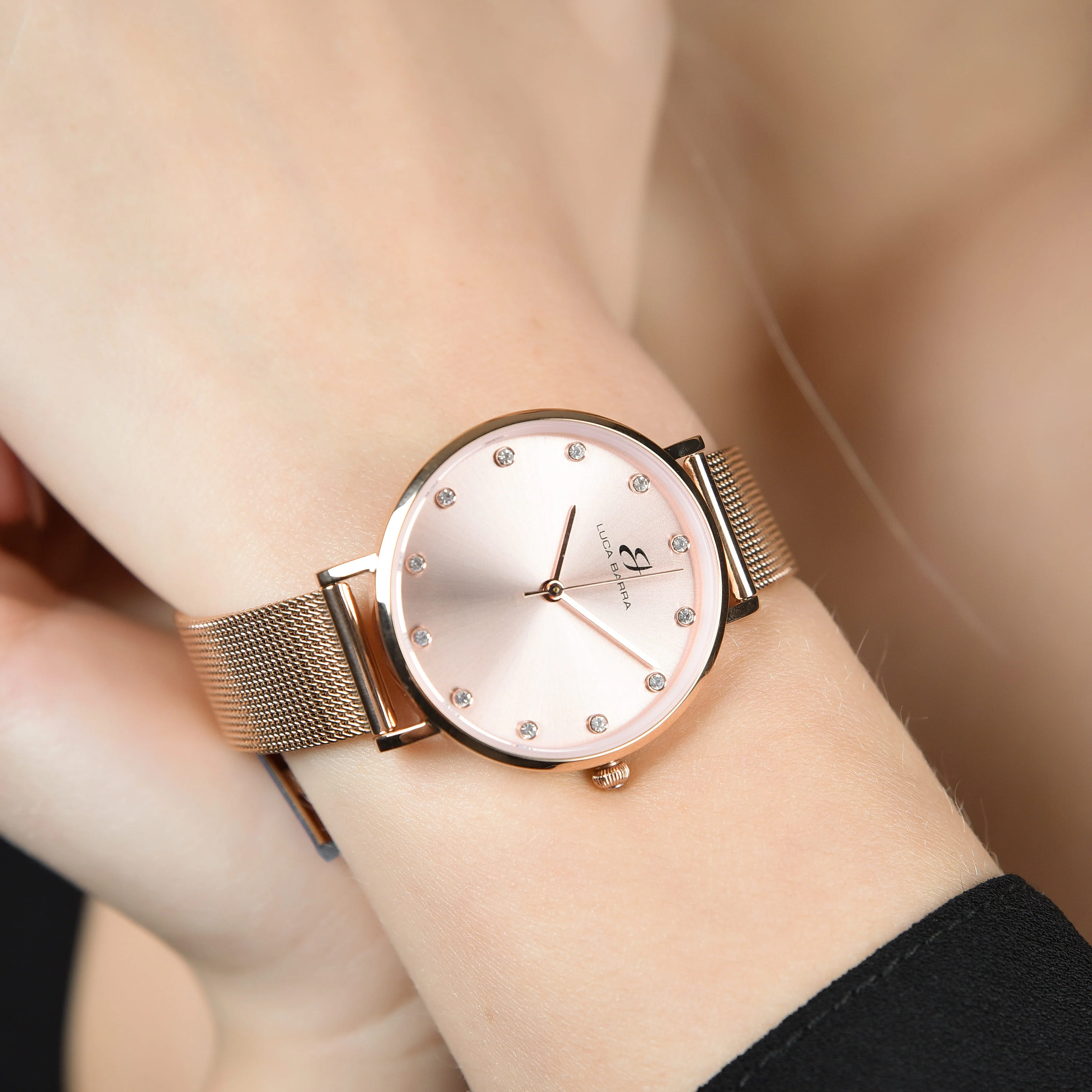 OROLOGIO DONNA IN ACCIAIO ROSA CON CASSA IN ACCIAIO ROSA - Image 14