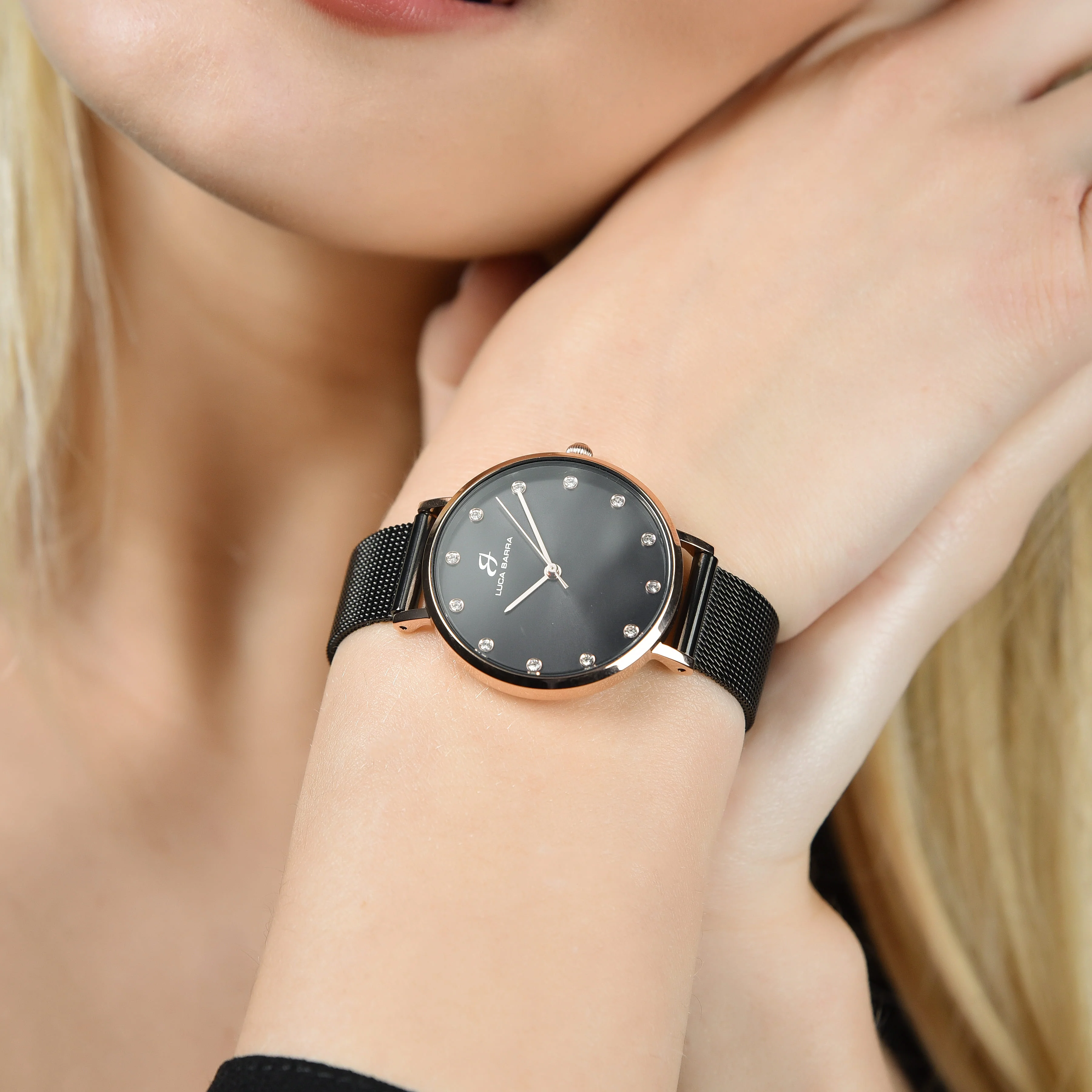 OROLOGIO DONNA IN ACCIAIO ROSA CON CASSA IN ACCIAIO ROSA - Image 6