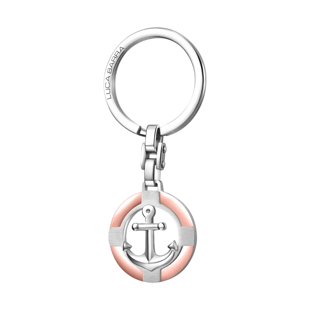PORTACHIAVI UOMO IN IP ROSE ANCORA